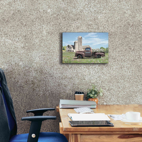 Image of 'Annville Summer Fields' by Lori Deiter, Canvas Wall Art,18 x 12