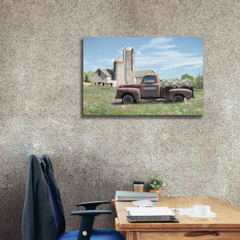 Image of 'Annville Summer Fields' by Lori Deiter, Canvas Wall Art,40 x 26