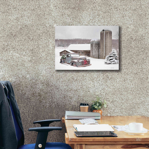 Image of 'North Country Christmas' by Lori Deiter, Canvas Wall Art,24 x 20