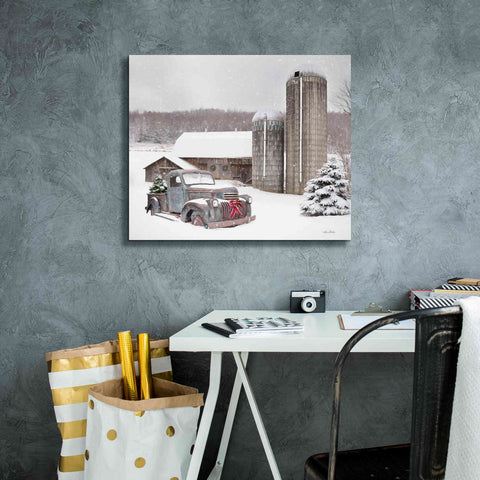 Image of 'North Country Christmas' by Lori Deiter, Canvas Wall Art,24 x 20