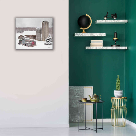 Image of 'North Country Christmas' by Lori Deiter, Canvas Wall Art,24 x 20