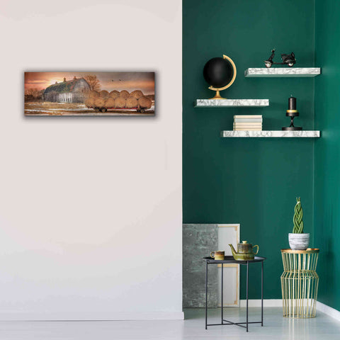 Image of 'Sunset on the Far' by Lori Deiter, Canvas Wall Art,36 x 12