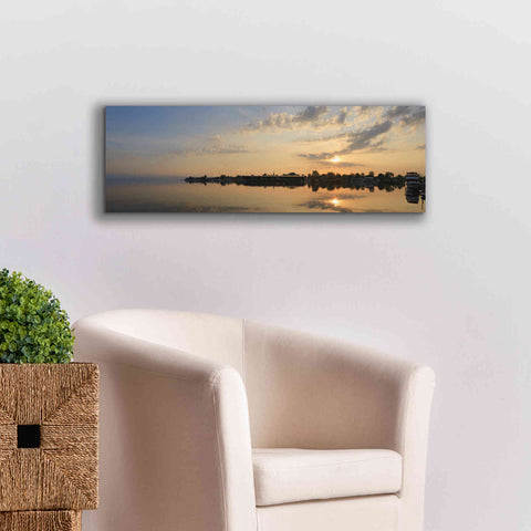 Image of 'French Bay Sunrise' by Lori Deiter, Canvas Wall Art,36 x 12
