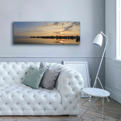Image of 'French Bay Sunrise' by Lori Deiter, Canvas Wall Art,60 x 20