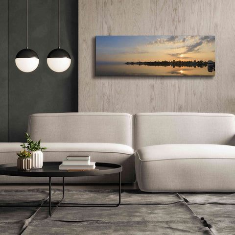 Image of 'French Bay Sunrise' by Lori Deiter, Canvas Wall Art,60 x 20