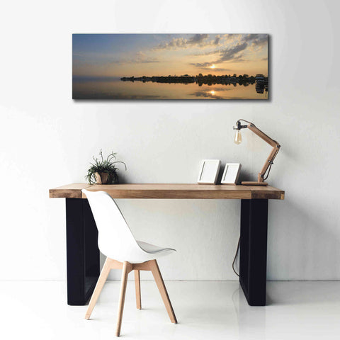 Image of 'French Bay Sunrise' by Lori Deiter, Canvas Wall Art,60 x 20