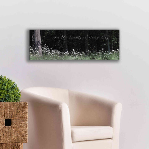 Image of 'See the Beauty in Every Day' by Lori Deiter, Canvas Wall Art,36 x 12