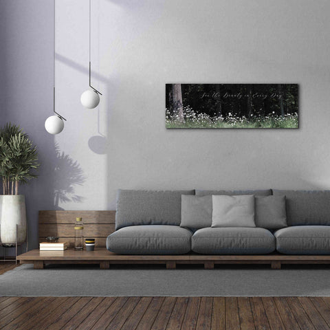 Image of 'See the Beauty in Every Day' by Lori Deiter, Canvas Wall Art,60 x 20