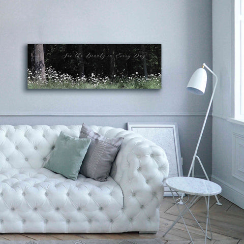 Image of 'See the Beauty in Every Day' by Lori Deiter, Canvas Wall Art,60 x 20