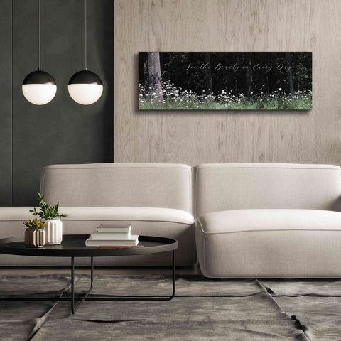 Image of 'See the Beauty in Every Day' by Lori Deiter, Canvas Wall Art,60 x 20