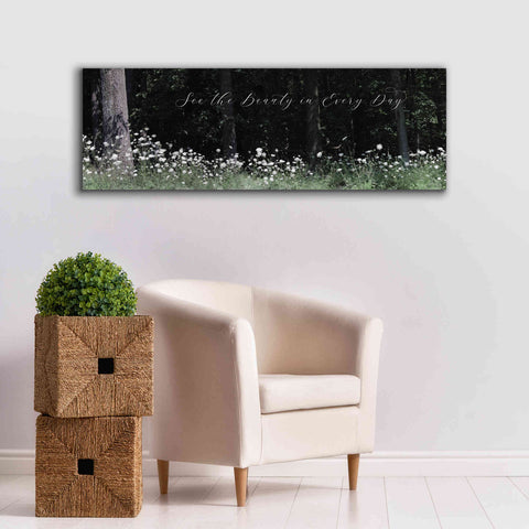Image of 'See the Beauty in Every Day' by Lori Deiter, Canvas Wall Art,60 x 20