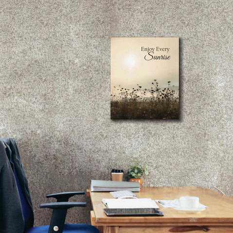 Image of 'Enjoy the Sunrise' by Lori Deiter, Canvas Wall Art,20 x 24