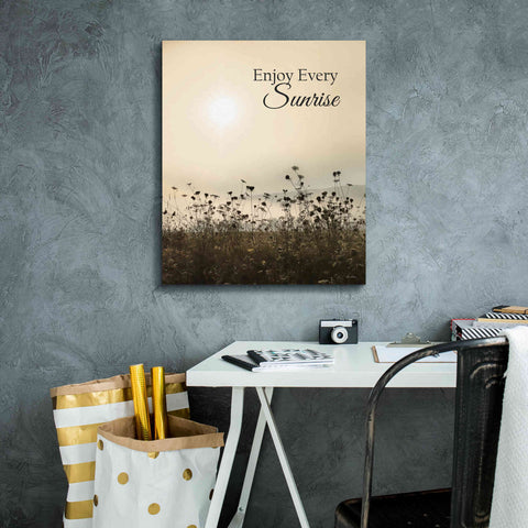 Image of 'Enjoy the Sunrise' by Lori Deiter, Canvas Wall Art,20 x 24