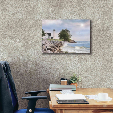 Image of 'Afternoon at Tibbetts Point' by Lori Deiter, Canvas Wall Art,26 x 18