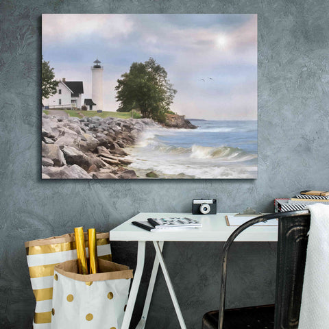 Image of 'Afternoon at Tibbetts Point' by Lori Deiter, Canvas Wall Art,34 x 26
