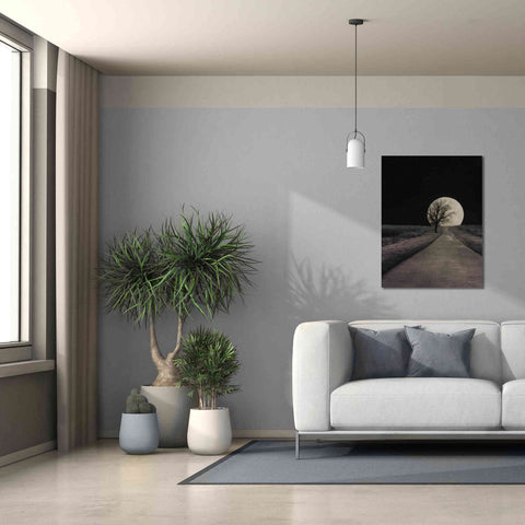 Image of 'Moonlit Country Road' by Lori Deiter, Canvas Wall Art,26 x 34