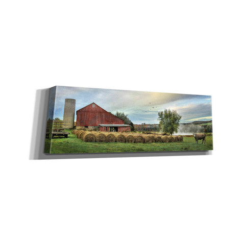 Image of 'Hay Harvest' by Lori Deiter, Canvas Wall Art