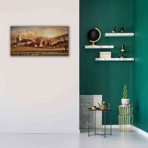 Image of 'Each New Day' by Lori Deiter, Canvas Wall Art,40 x 20