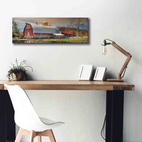 Image of 'Starr Farm' by Lori Deiter, Canvas Wall Art,36 x 12