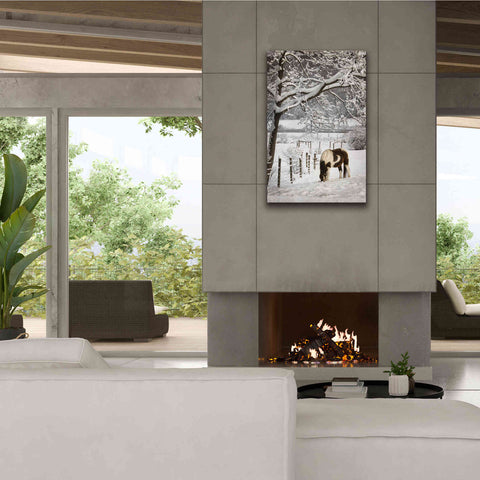 Image of 'Paint in the Snow' by Lori Deiter, Canvas Wall Art,26 x 40