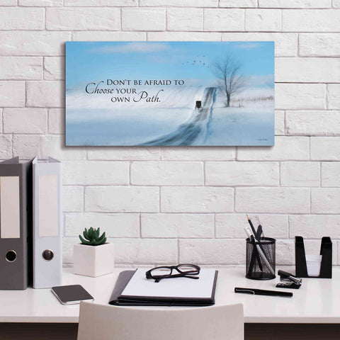 Image of 'Choose Your Own Path' by Lori Deiter, Canvas Wall Art,24 x 12