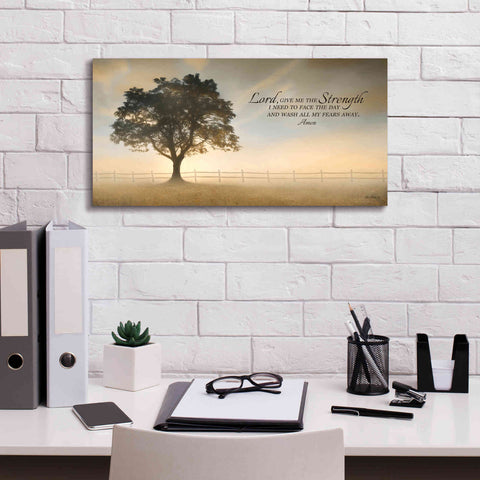 Image of 'Daily Prayer' by Lori Deiter, Canvas Wall Art,24 x 12