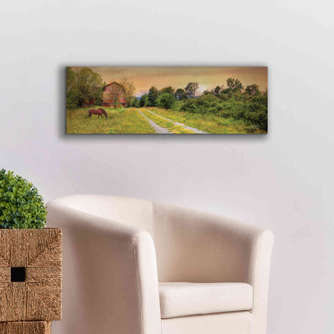 Image of 'Good Grazing' by Lori Deiter, Canvas Wall Art,36 x 12