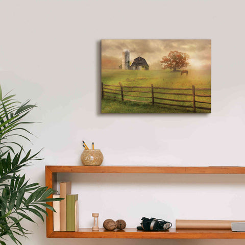 Image of 'Graze On' by Lori Deiter, Canvas Wall Art,18 x 12