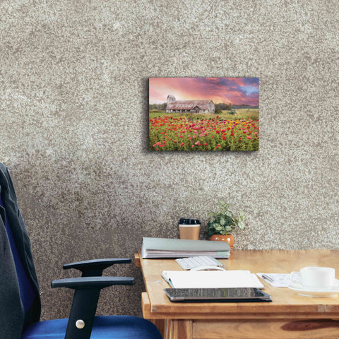 Image of 'Vermont Colors' by Lori Deiter, Canvas Wall Art,18 x 12