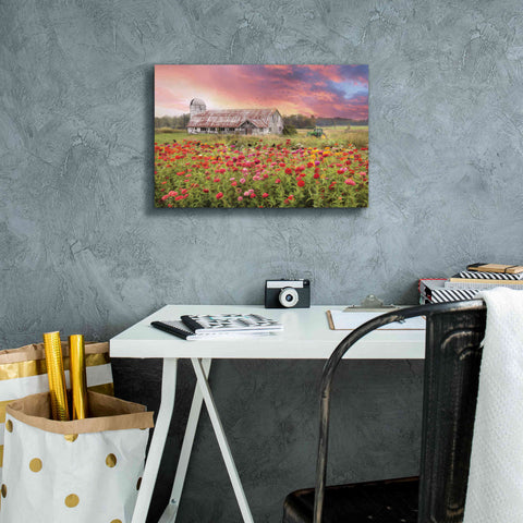 Image of 'Vermont Colors' by Lori Deiter, Canvas Wall Art,18 x 12