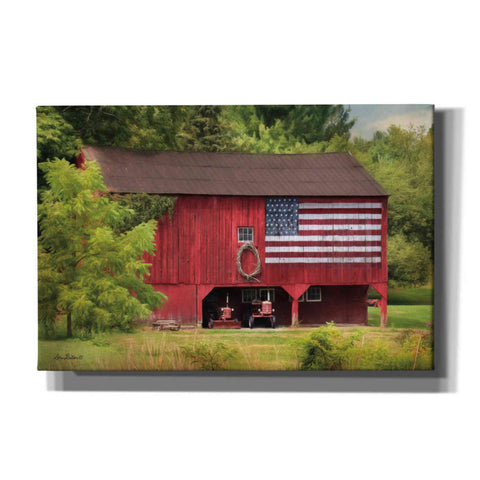 Image of 'Patriotic Farmer' by Lori Deiter, Canvas Wall Art