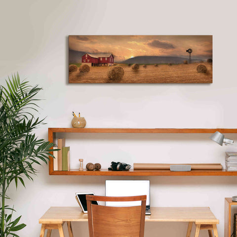 Image of 'Workin' the Farm' by Lori Deiter, Canvas Wall Art,36 x 12