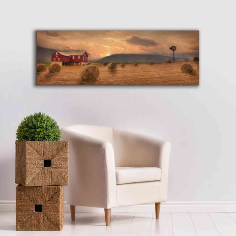 Image of 'Workin' the Farm' by Lori Deiter, Canvas Wall Art,60 x 20