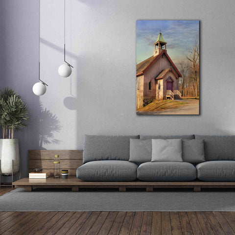 Image of 'Eckley St. James Church' by Lori Deiter, Canvas Wall Art,40 x 60