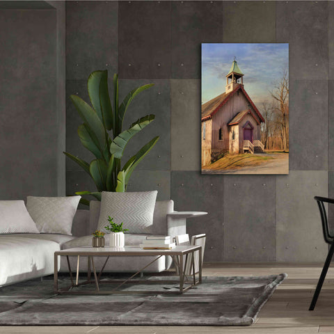 Image of 'Eckley St. James Church' by Lori Deiter, Canvas Wall Art,40 x 60