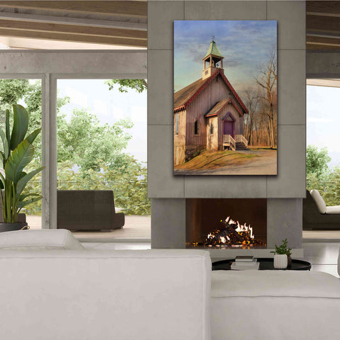 Image of 'Eckley St. James Church' by Lori Deiter, Canvas Wall Art,40 x 60