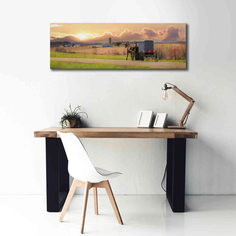 Image of 'Evening Cruise' by Lori Deiter, Canvas Wall Art,60 x 20