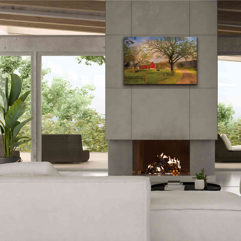 Image of 'Country Sunrise' by Lori Deiter, Canvas Wall Art,40 x 26