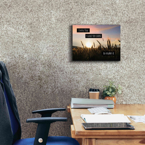 Image of 'Every Day' by Lori Deiter, Canvas Wall Art,16 x 12