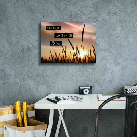 Image of 'Your Light' by Lori Deiter, Canvas Wall Art,16 x 12