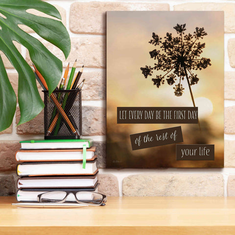 Image of 'The First Day' by Lori Deiter, Canvas Wall Art,12 x 16