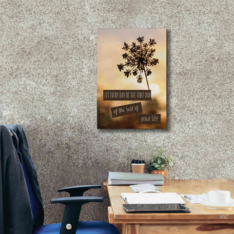 Image of 'The First Day' by Lori Deiter, Canvas Wall Art,18 x 26