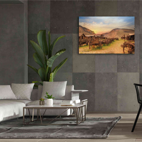 Image of 'Old Trail Town' by Lori Deiter, Canvas Wall Art,60 x 40