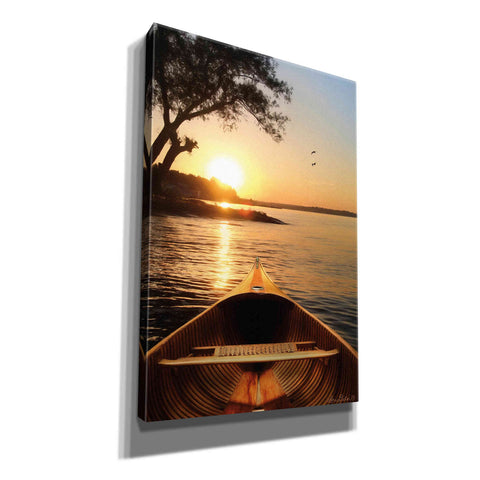 Image of 'Sunset on the Lake I' by Lori Deiter, Canvas Wall Art