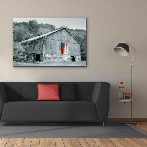 Image of 'Patriotic Farm II' by Lori Deiter Canvas Wall Art,60 x 40