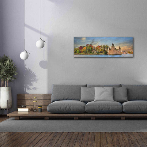 Image of 'Autumn at the Castle' by Lori Deiter Canvas Wall Art,60 x 20