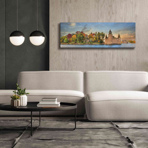 Image of 'Autumn at the Castle' by Lori Deiter Canvas Wall Art,60 x 20