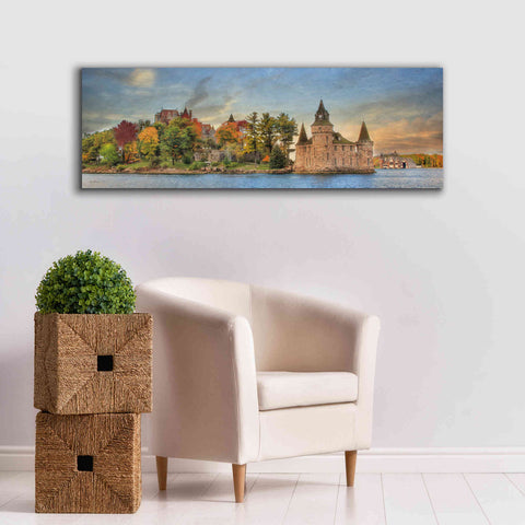 Image of 'Autumn at the Castle' by Lori Deiter Canvas Wall Art,60 x 20