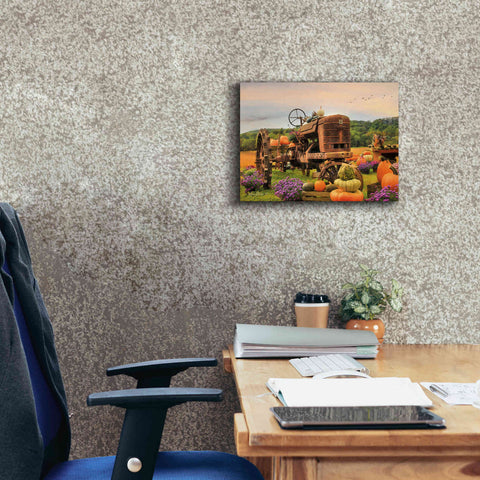 Image of 'The Harvester' by Lori Deiter Canvas Wall Art,16 x 12