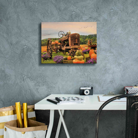 Image of 'The Harvester' by Lori Deiter Canvas Wall Art,16 x 12